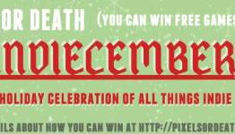 Indiecember Giveaway — Pixels or Death