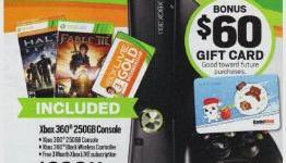 GameStop Game Deals – Dec. 11 – 250GB Xbox 360 Holiday Bundle with $60 Gift Card