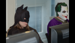 Gotham City Impostors hands on preview (dressed as Batman) OPM