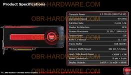 AMD Radeon HD 7970 specifications slide leaked