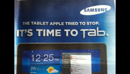 Samsung schools Apple with ad in Australia: “the tablet Apple tried to stop”