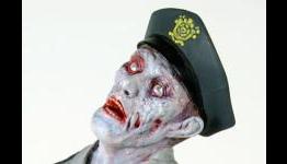Resident Evil 15th Anniversary Zombie Cop statue details and images revealed