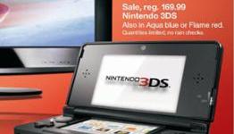 Target Game Deals – Dec. 18 – 3DS for $150, $50 Gift Card with Xbox 360