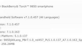 Official OS 7.1.0.163 for the BlackBerry Bold 9930 and Torch 9850 now available from Sprint