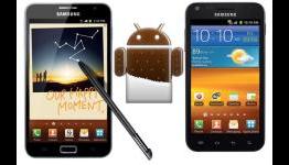 Ice Cream Sandwich Updates Being Served For Galaxy S II & Galaxy Note Q1 2012