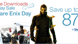Amazon Downloads from Square-Enix up to 87% Off Include $16 Deus Ex: Human Revolution