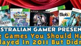 Australian Gamer – The Games You Should Have Played In 2011 But Didn’t