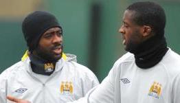 Toure brothers to miss United tie