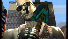 Someone Got Duke Nukem in My Minecraft!