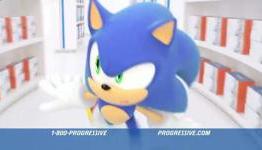 Progressive Ad Features Sonic the Hedgehog; Uses Wrong Music
