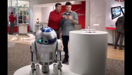 LG Spectrum Commercial Features Odd R2-D2 Cameo