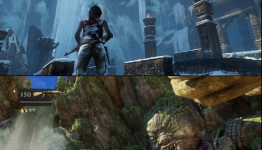 Uncharted 2 vs. Uncharted 3 Flashback DLC Comparison Screen Shots