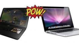 Razer Blade compared to the Macbook Pro