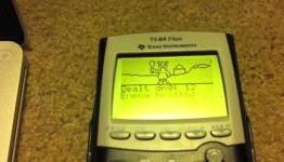 Skyrim on a calculator