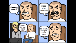 HQ4Games: Mario Cart Rage Comic