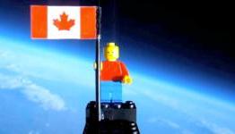 The First Lego Man Sent To Space