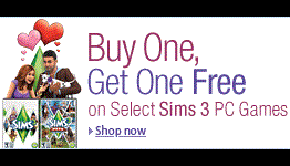 Buy One Get One Free Sims 3 Games
