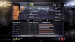 Jeremy Lin, Linsanity NBA 2K12 Rating Upgraded Again to 75 After Gamers Complain