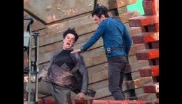 ‘Star Trek 2’ Set Photos Show Benedict Cumberbatch Battling Spock
