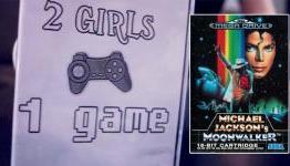 2 girls, 1 game: Moonwalker