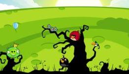Angry Birds showcased with gesture control
