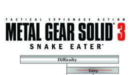 Darwinian Difficulty in Metal Gear Solid 3