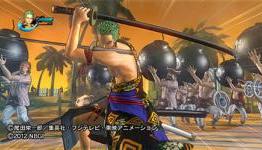One Piece: Pirate Musou – Zoro kimono costume and additional scenario screens