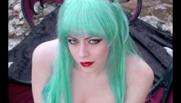 Morrigan from Darkstalkers in an awesome sexy cosplay gallery