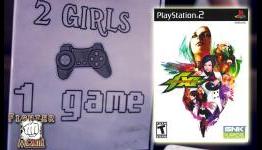 2 girls, 1 game: King of Fighters XI