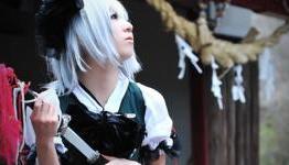 Konpaku Youmu Cosplay from Touhou by Jigoku Yuugi