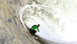 Catch Some Waves With The Surfer