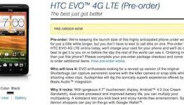 PSA: Sprint HTC EVO 4G LTE up for pre-order today, May 18th release date hinted at Wirefly