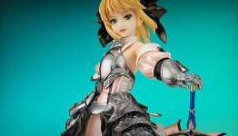 Saber Figure from Fate/unlimited Codes by Gift