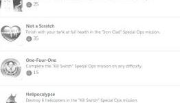 MW3 Achievement List for Iron Clad and Kill Switch COD MW3 Spec Ops Missions