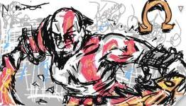 Amazing artwork done on a PS Vita via Paint park