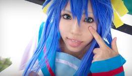 Haruhi Version of Izumi Konata from Lucky Star Cosplay by Uriu