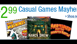 $2.99 Casual Games Mayhem Event on 268 Titles at Amazon
