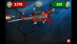 Slicing zombies and chasing coins in Zombie Swipeout (preview)