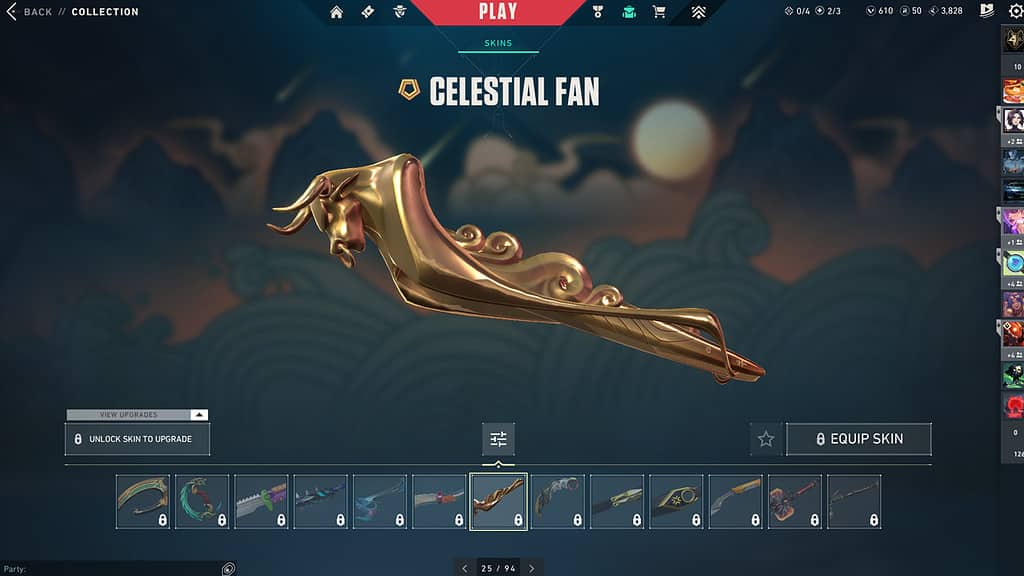 Valorant Celestial Fan