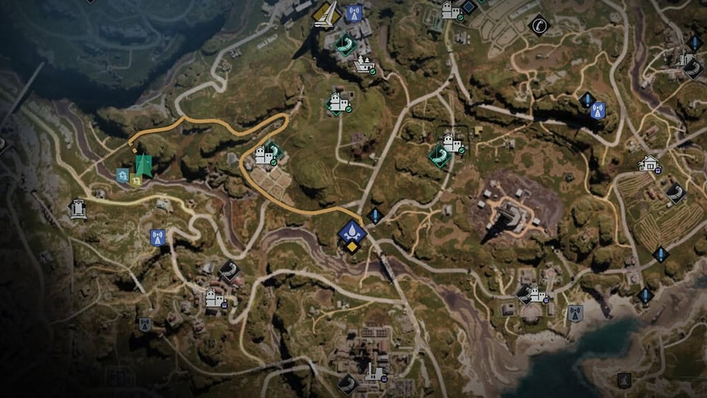 Once Human map