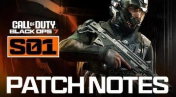 Call of Duty: Black Ops 7 Season 01 Patch Notes