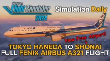 Fly With Us in Microsoft Flight Simulator 2024 to a New Free Airport in Japan