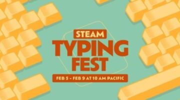 Steam Typing Fest 2026 Kicks off February 5