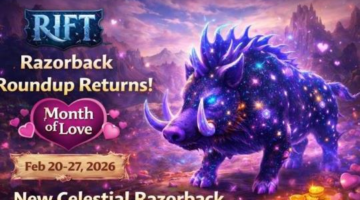 Rift Razorback Roundup Event Returns With New Celestial Mount