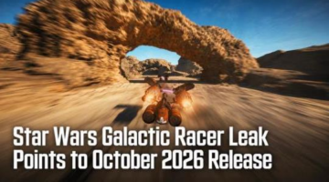 Star Wars Galactic Racer Leak Points to an October 2026 Release