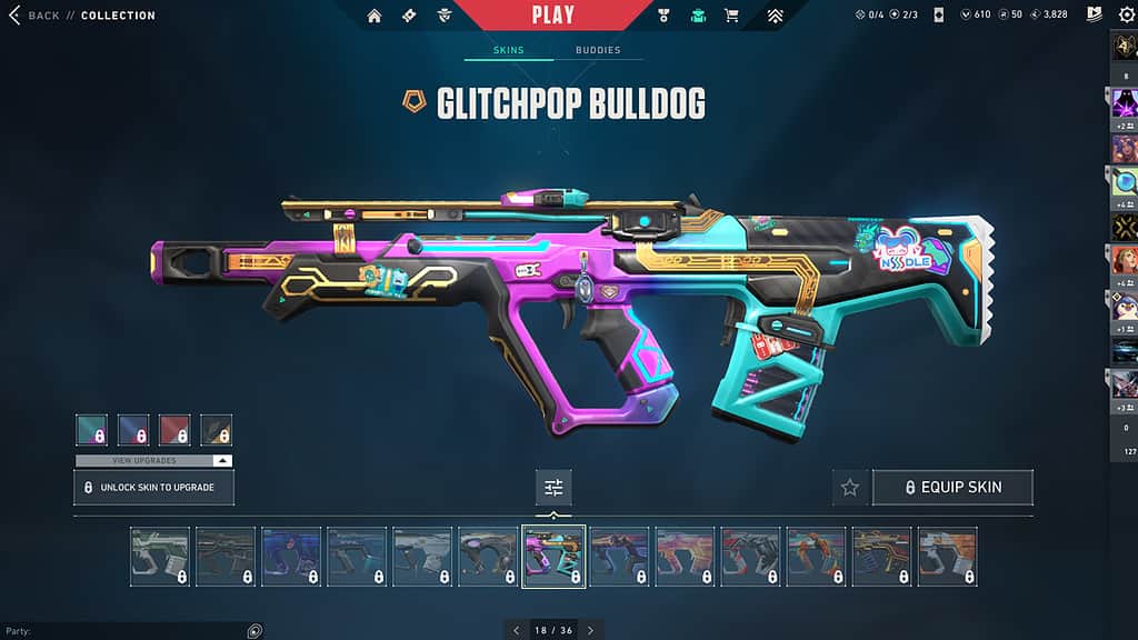 Valorant Glitchpop Bulldog