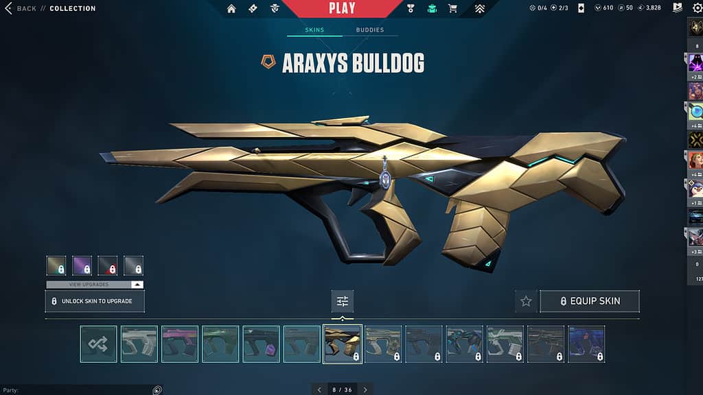 Valorant Araxys Bulldog