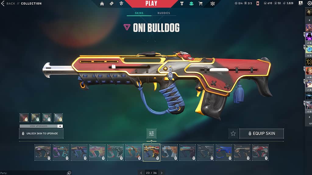 Valorant Oni Bulldog