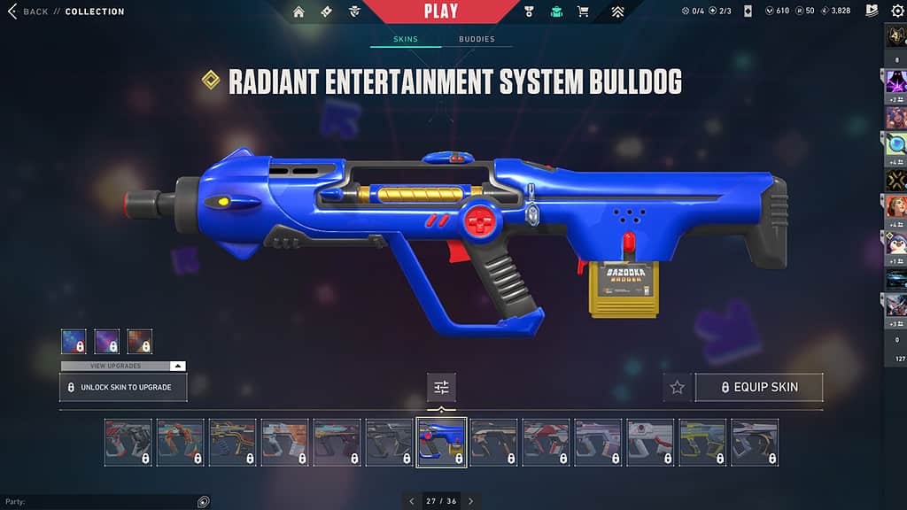 Valorant Radiant Entertainment System Bulldog