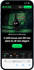 Betninja amerikaanse goksite